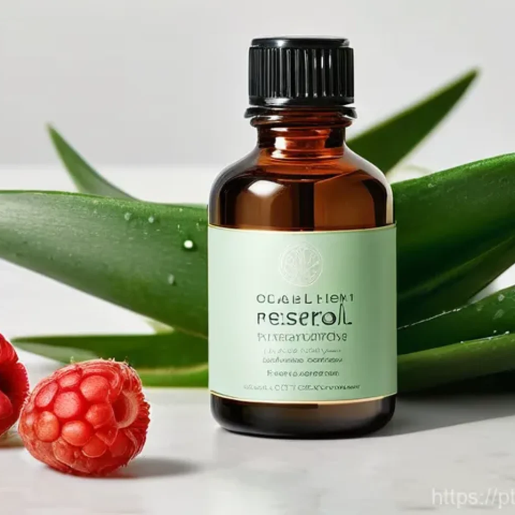 비건 화장품의 성분과 그 효과 - **Prompt: The Essence of Botanical Beauty**
"A stunning, high-definition close-up shot showcasin...